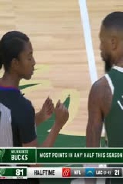 NBA常规赛 活塞VS雄鹿 20231217