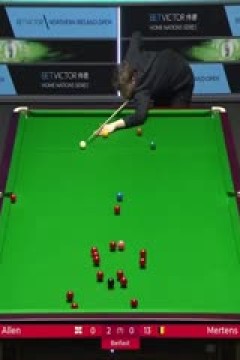 斯诺克马克·艾伦4-0本·米尔滕斯20231022(李照)