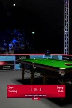 斯诺克张安达5-4周跃龙20231006