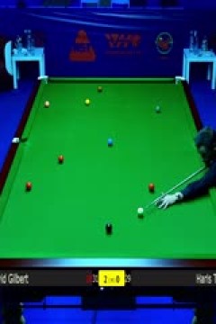 2025斯诺克武汉公开赛延期资格赛及64进32大卫·吉尔伯特5-0哈里斯·塔希尔20250824