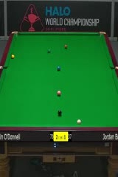 斯诺克世锦赛资格赛64进32马丁·奥德奈尔4-2乔丹·布朗(第一阶段)20250413