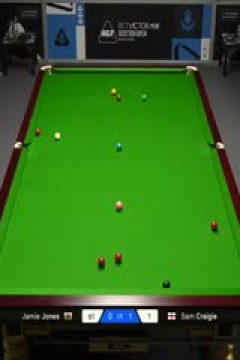 苏格兰公开赛资格赛詹姆·琼斯1-4山姆·克雷吉20251015