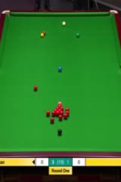 24-25赛季斯诺克世锦赛第一轮罗尼·奥沙利文5-4阿里·卡特(第一阶段)20250423