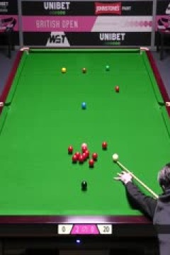 2025斯诺克英国公开赛32进16张家玮1-4雷佩凡20250925