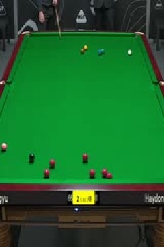 2025斯诺克国际锦标赛资格赛刘宏宇6-1海顿·平海20251002