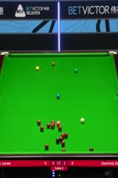 斯诺克威尔士公开赛多米尼克·戴尔4-0杰克·琼斯20240215