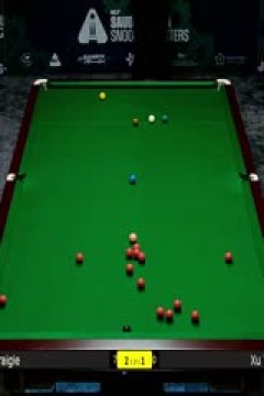 2025斯诺克沙特大师赛第一轮(144进112)山姆·克雷吉4-2许医尘20250808