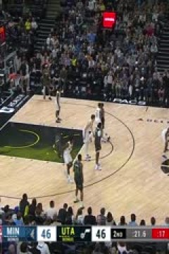 NBA常规赛 森林狼VS爵士 20240317