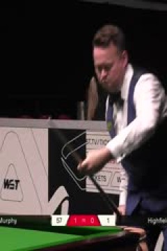 斯诺克西安大奖赛资格赛(128进64轮次)肖恩·墨菲5-0利亚姆·海菲尔德20250902