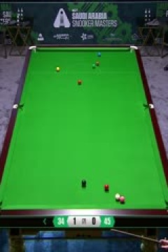 2025斯诺克沙特大师赛第一轮(144进112)查察蓬·纳萨4-0法赫德·阿尔甘迪20250808