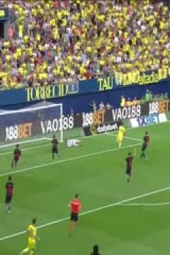 西甲联赛 比利亚雷亚尔VS巴塞罗那 20240923