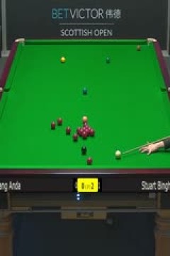 2023斯诺克苏格兰公开赛宾汉姆4-0张安达20231214