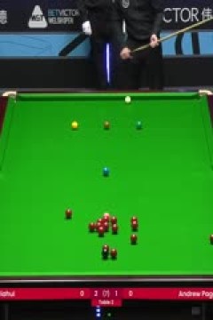 斯诺克威尔士公开赛斯佳辉4-2安德鲁·帕吉特20240213