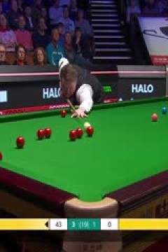 24-25赛季斯诺克世锦赛第一轮肖恩·墨菲7-2丹尼尔·威尔斯(第一阶段)20250423