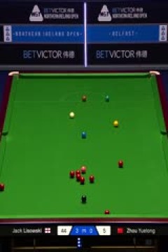 斯诺克北爱尔兰公开赛半决赛杰克·利索夫斯基6-1周跃龙20251025