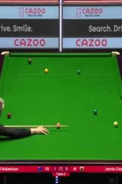 斯诺克詹姆·克拉克1-4尼尔·罗伯逊20230925