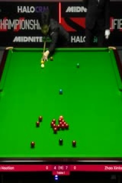 斯诺克世锦赛资格赛64进32吕昊天4-10赵心童(第二阶段)20250413