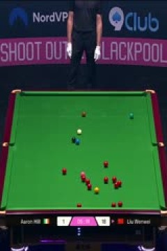 斯诺克单局限时赛128进64亚伦·希尔47-18刘文炜20251212