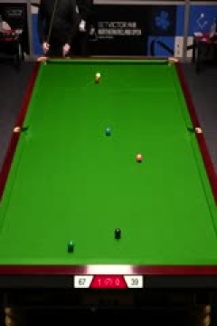 2025斯诺克北爱尔兰公开赛资格赛第二轮亚伦·希尔4-1高阳20250907