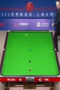 斯诺克马克·威廉姆斯6-1庞俊旭20230912(李照)