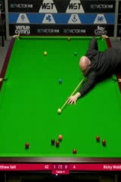 斯诺克威尔士公开赛64进32马修·塞尔特4-0里奇·沃顿20250211