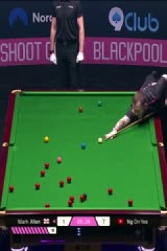 斯诺克单局限时赛128进64吴安仪37-34马克·艾伦(柏林)20251211
