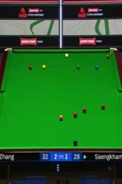 2024斯诺克球员锦标赛张安达6-5诺鹏·桑坎姆20240221(李照)