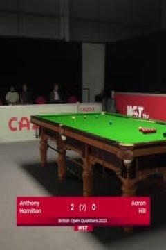 斯诺克汉密尔顿4-1亚伦·希尔20230816