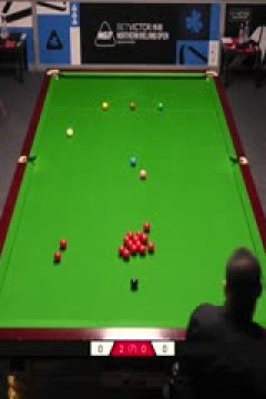 2025斯诺克北爱尔兰公开赛资格赛第二轮马克·戴维斯4-0法拉赫·阿贾布20250907