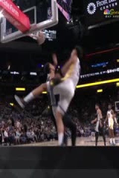 NBA季前赛 勇士VS快船 20241006