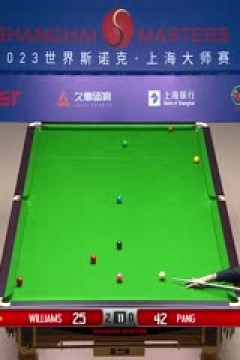 斯诺克马克·威廉姆斯6-1庞俊旭20230912