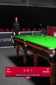 斯诺克苏格兰公开赛资格赛乔·佩里2-4吕昊天20231101