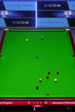 2023斯诺克苏格兰公开赛马拉喀什0-4斯图尔特·宾汉姆20231213