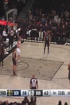 NBA常规赛 掘金VS篮网 20231223