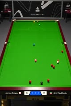 苏格兰公开赛资格赛乔丹·布朗1-4阿米尔·萨克霍什20251015