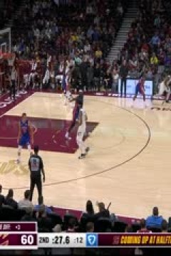 NBA季前赛 活塞VS骑士 20251015