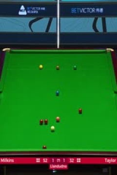 斯诺克威尔士公开赛罗伯特·米尔金斯4-1艾伦·泰勒20240213