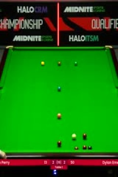 斯诺克世锦赛资格赛128进96及96进64乔·佩里4-5迪伦·埃莫里(第一阶段)20250409