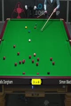 斯诺克世锦赛资格赛128进96及96进64穆斯塔法·多尔格姆7-10西蒙·布莱克威尔(第二阶段)20250409