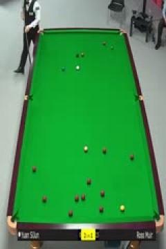 斯诺克德国大师赛32进16袁思俊5-2罗斯·缪尔20250130