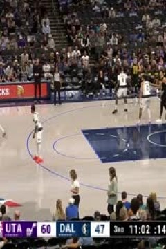 NBA季前赛 爵士VS独行侠 20241011