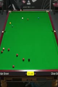 斯诺克西安大奖赛资格赛(128进64轮次)乔丹·布朗5-1奥利弗·布朗20250903