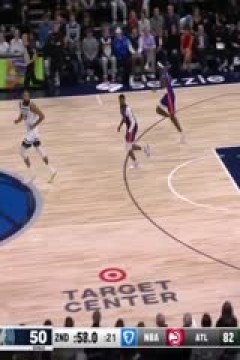 NBA常规赛 森林狼VS活塞 20250331