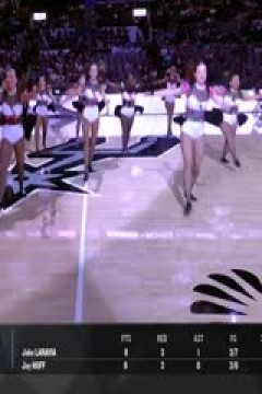 NBA季前赛 爵士VS马刺 20241013