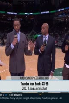 NBA季前赛 雷霆VS雄鹿 20251015