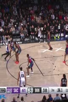 NBA常规赛 国王VS篮网 20240408