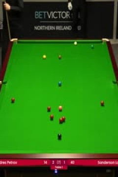 斯诺克安德雷斯·彼得罗夫4-3林杉峰20231020