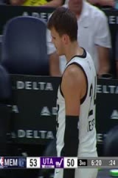 NBA盐湖城夏季联赛 灰熊VS爵士 20240709