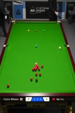 苏格兰公开赛资格赛罗比·威廉姆斯4-0白雨露(朱峰立)20251017