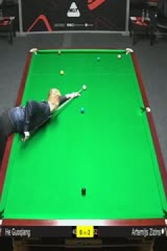 2025斯诺克武汉公开赛资格赛贺国强1-5阿特米吉斯·齐津斯20250623